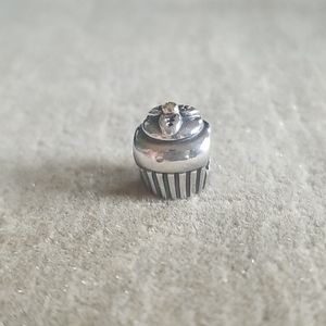 Pandora Sterling silver & gold charm